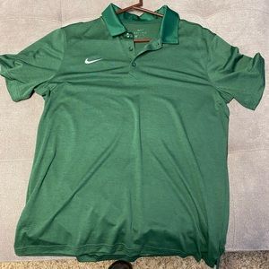 Nike dry fit golf shirt